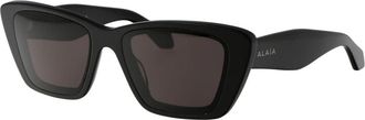 Alaia Aa 0070S Zonnebrillen - Dames - Zonnebrillen - Zwart - 57 MM - Nylon - Accessoires