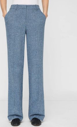 Lafayette 148 New York Gates Pants In Bluebell Multi