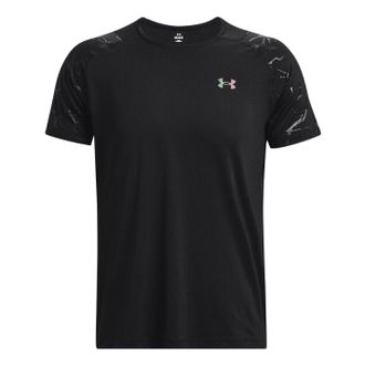 Under Armour RUSH Vent Short Sleeve Black 1376790-001