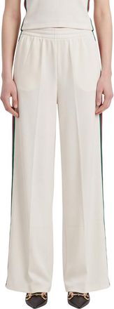 Gucci White Relaxed Elasticated Pants