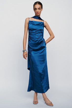 Elliatt Florea Scarf Slip Maxi Dress
