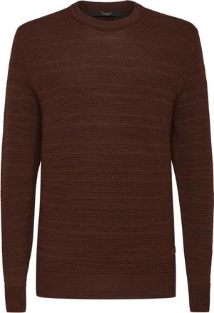 Billionaire Boys Club Pullover Ronde Hals - Heren - Ronde hals truien - Bruin - 3XL - Wol - Truien & Vesten