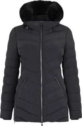 Moose Knuckles Roselawn Down Jacket - Dames - Winterjassen - Zwart - L - Nylon - Jassen