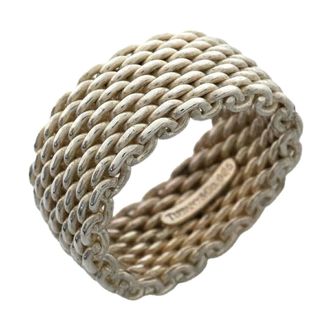 Tiffany & Co. Silver 925 Band Ring (Pre-Owned)