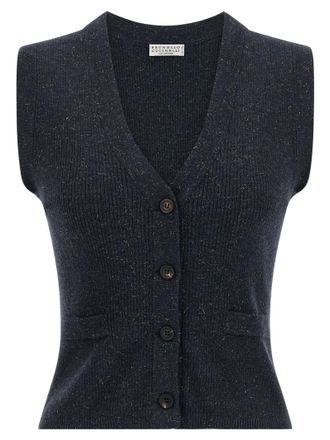 Brunello Cucinelli Womens Sparkling Vest