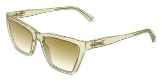 Calvin Klein Jeans CKJ26626S 259 Womens Sunglasses Brown Size 55