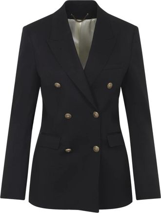 Golden Goose Blazers, female, Black, S, Double Breasted Blazer