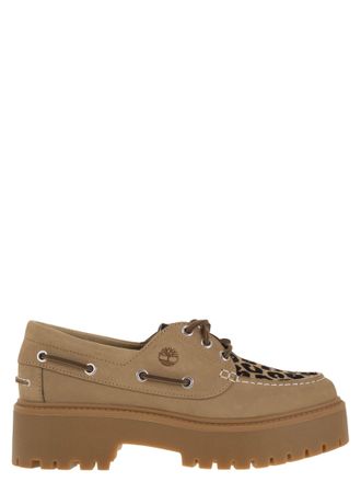 Timberland Stone Street Boat Shoe met platform