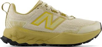 New Balance Mujer Garo&eacute; V2 en Marr&oacute;n/Amarillo, Textil, Talla 36.5