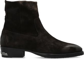 AllSaints Schoenen, Heren, Bruin, 44 EU, Leer, Leren Chelsea Boots