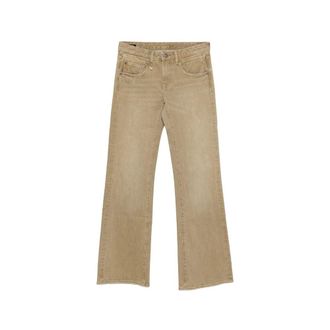 R13 Flared Jeans, female, Green, Size: W26 Flared Jeans