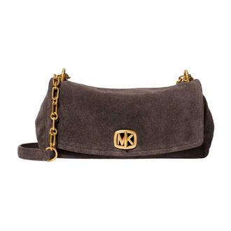 Michael Kors Bryant Small Convertible Shoulder Bag - Dames - Tassen - Bruin - Maat: ONE Size Leer