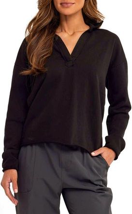 Threads 4 Thought Lucetta Cotton Blend Knit Top in Black at Nordstrom, Size X-Small