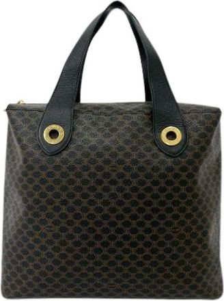 Celine Pre-owned Tote Bags, female, Black, Size: ONE SIZE Pre-owned Canvas Tote Bag