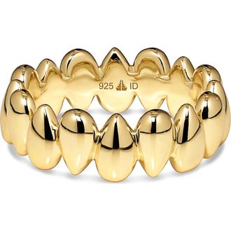 Devata Puffy Teardrop Band Ring in Gold at Nordstrom Rack, Size 6