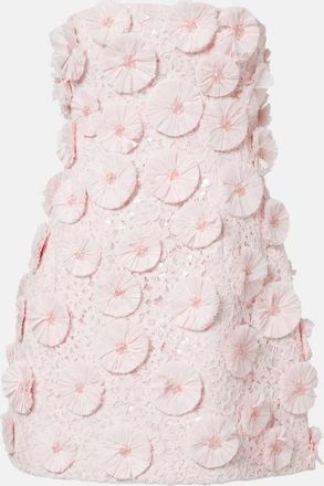 SIMKHAI Holland embellished bustier dress