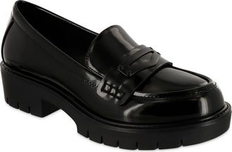 Mia Nelcy Platform Penny Loafer in Black Box at Nordstrom Rack, Size 6