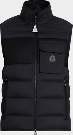Moncler Mens Estagnous Down Puffer Vest