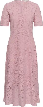 Inwear Zephyr Midi Jurk - Dames - Casual kleedjes - Roze - XS - Kleedjes