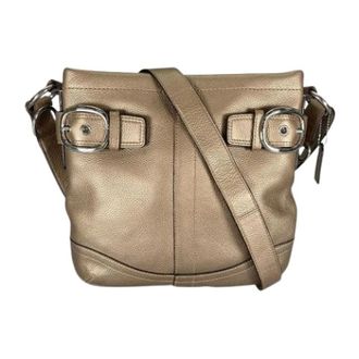 Coach Borsa a spalla in pelle Pre-owned - - Pre-owned - Donna - Giallo - ONE SIZE