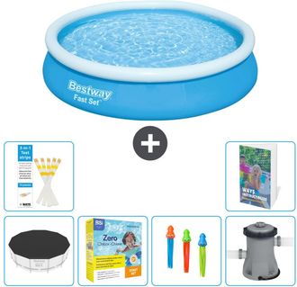 Bestway Piscina Bestway Fast Set Redonda - 366x76 Cm - 7-piezas S57