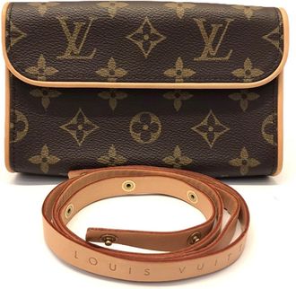 Louis Vuitton Brown Monogram Monogram Pochette Pouch (Pre-Owned)