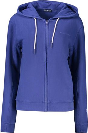 North Sails Hoodie met lange mouwen - Dames - Vesten met rits - Blauw - XS - Hoodies & sweatvesten