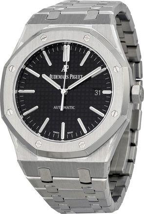 Audemars Piguet Pre-owned Audemars Piguet Royal Oak Black Dial Mens Watch 15400ST.OO.1220ST.01
