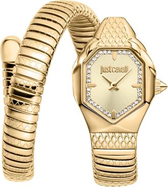 Just Cavalli Womens Snake 22mm Watch JC1L369M0045