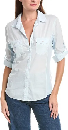 James Perse Contrast Panel Shirt
