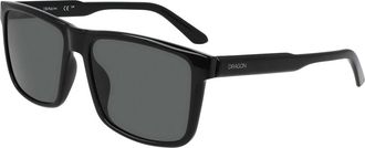 Dragon Dragon DR MERIDIEN UPCYCLED LL POLAR Polarized 001 Mens Sunglasses Black Size 57
