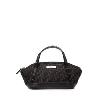 Dior Pre-owned Dior Mini Diorissimo Trotter Canvas Street Chic Handbag Ladies AJ6U9PX28ORG43IB