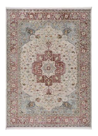 Atticgo Alfombra vintage granate/beige 120x170 cm