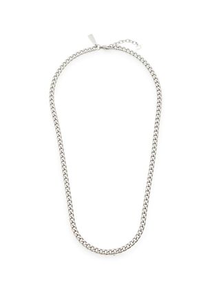 Cernucci Cernucci Polished Curb Chain Necklace - Silver - 20 (M)
