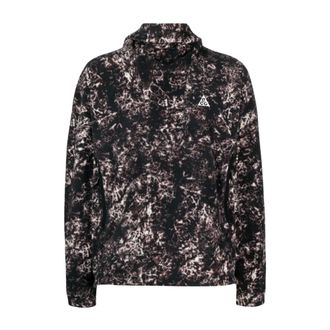 Nike Abstract Print Hoodie - male - Nike - Long Sleeve Training Tops - Black - 2XL - Sport