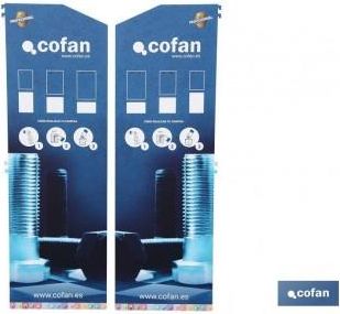 cofan Laterales Para Expositor Gondola 400 X 1450 Mm (2 Piezas)