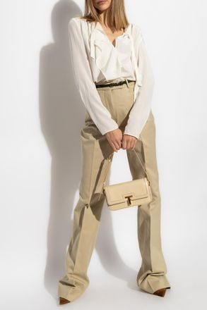 Tom Ford Cotton Trousers, Womens, Beige