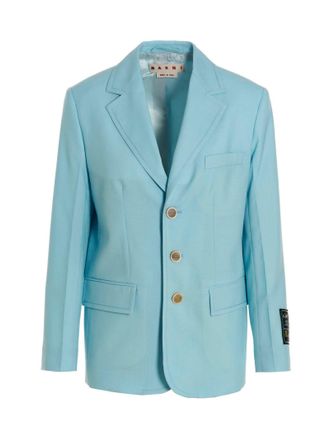 Marni Single Breasted Blazer Jacket
