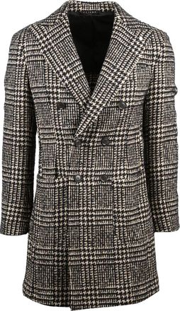 Lubiam Beige-Brown Cotton-Blend Coat