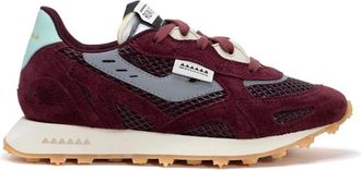 RUN OF Sneaker Mahogany W - Dames - Sneakers - Rood - 36 EU - Schoenen
