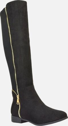 XY London Womens XY London Womens/Ladies Sutton Knee-High Boots - Black - Size: 6