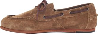 Sebago Womens Boat Shoes Owen Brown Taupe Lining: Leather Loafers
