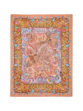 Faliero Sarti Womens New Roma Silk Blend Stole