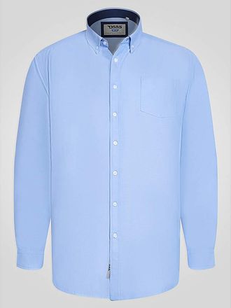 D555 SKY BLUE Oxford Long Sleeve Shirt