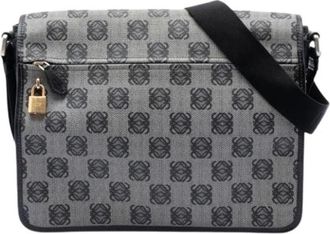 Loewe Pre-owned Crossbody Bag - Dames - Vintage Schoudertas - Grijs - ONE Size - Vintage
