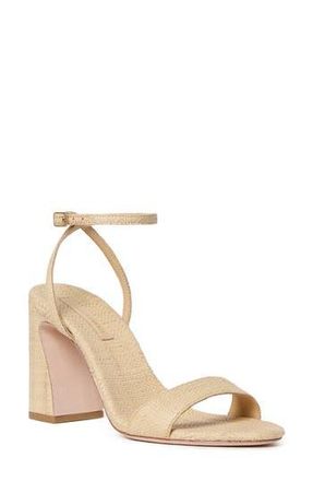 Loeffler Randall Malia Ankle Strap Sandal in Natural at Nordstrom Rack, Size 9