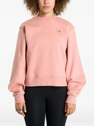 adidas by Stella McCartney Felpa con logo - Rosa