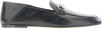 Gucci Schoenen, Dames, Zwart, 38 EU, Leer, Jordaan Soft Loafer