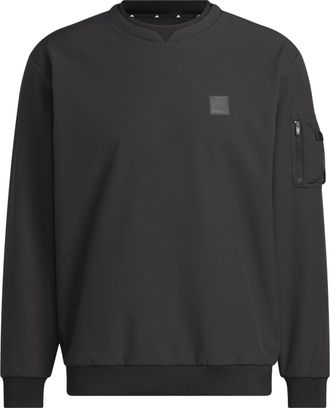 adidas Climawarm Brushed Sweatshirt Asia Sizing Black KG7113