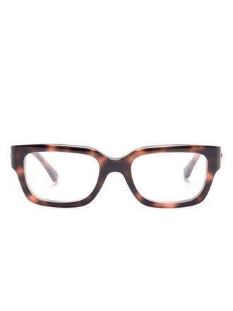 Gucci tortoiseshell-effect glasses - Brown
